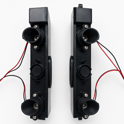 Connection side of the Frewico W5600X left and right replacement water tanks